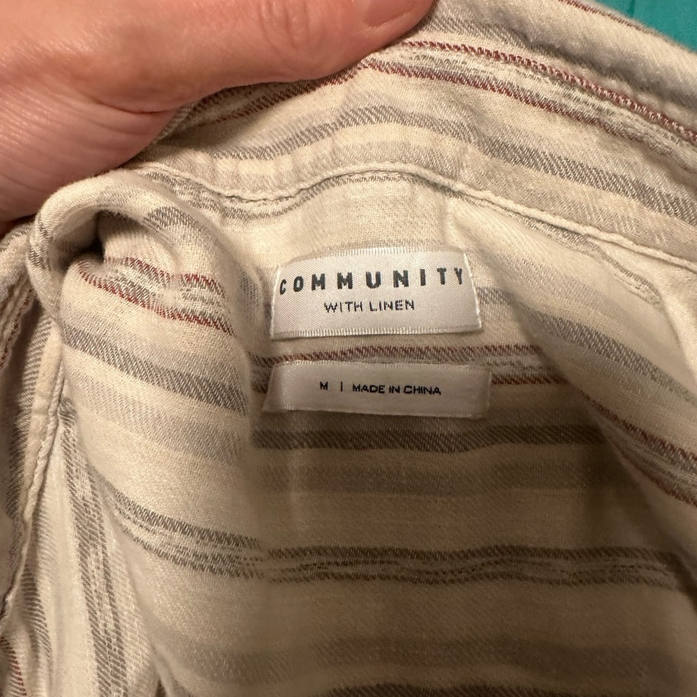linen button down - Picture 5 of 5